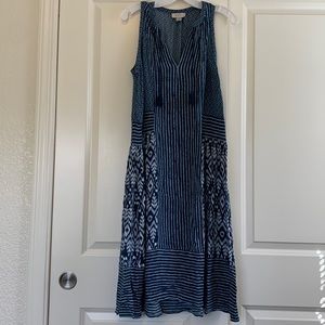 LOFT Boho Midi dress